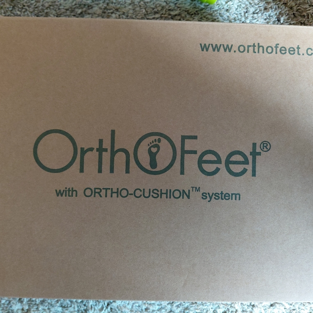 OrthoFeet Men's Athletic Shoes - Black